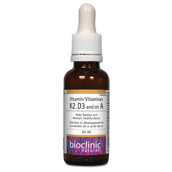 BioClinic Vitamin K2, D3, and A (30mL)