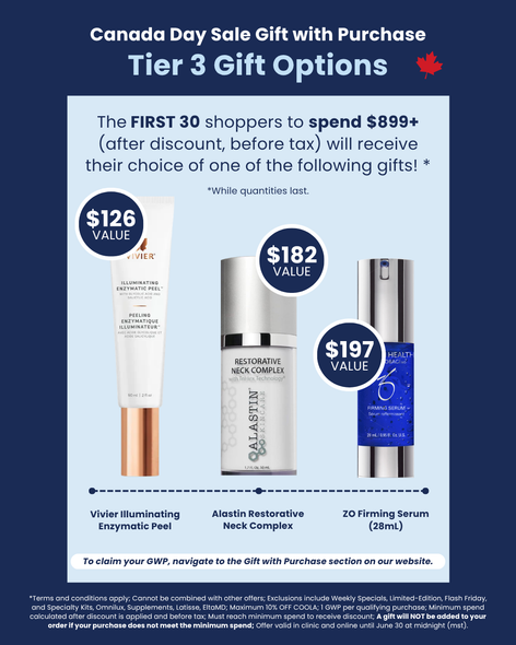 GWP Canada Day Skincare Sale: Tier 3 $899 Minimum Spend