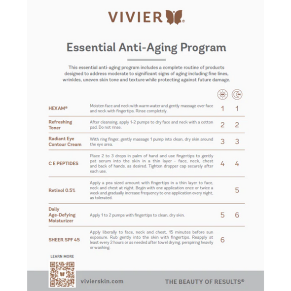 Vivier Essential Anti-Aging Program