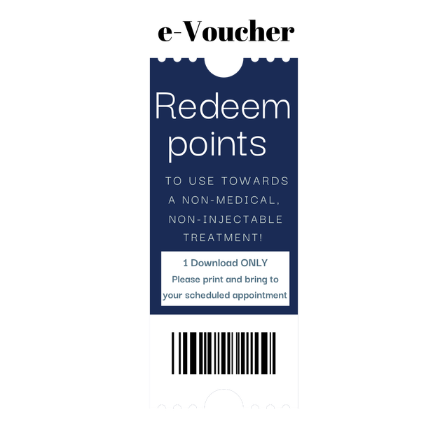 $100 e-Voucher for a non-injectable, non-medical treatment