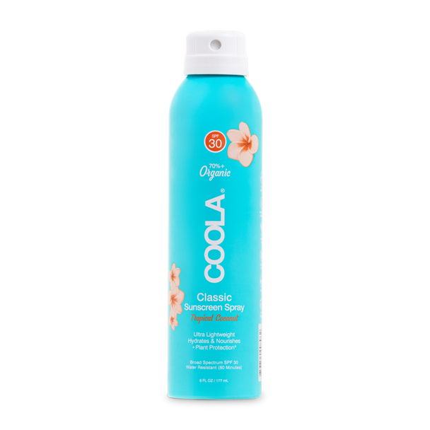 Coola Classic Body Tropical Coconut SPF 30 Sunscreen Spray