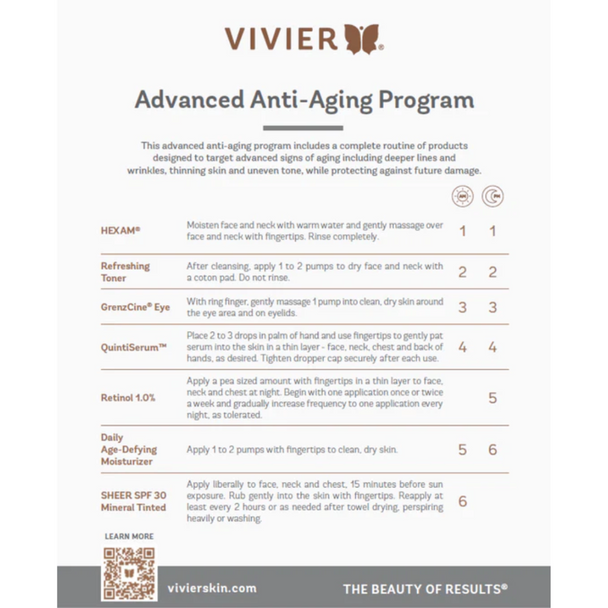 Vivier Advanced Anti-Aging Program