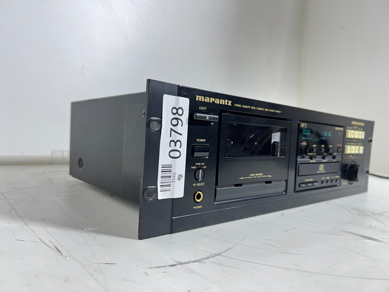Marantz PMD351 Cassette/Compact Disc Player -03798 (One) - True