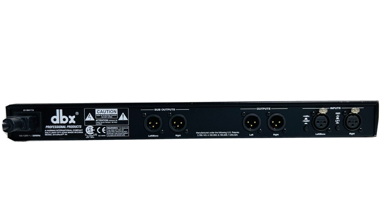 DBX DriverRack PX Powered Speaker Optimizer -17357 (One) - True