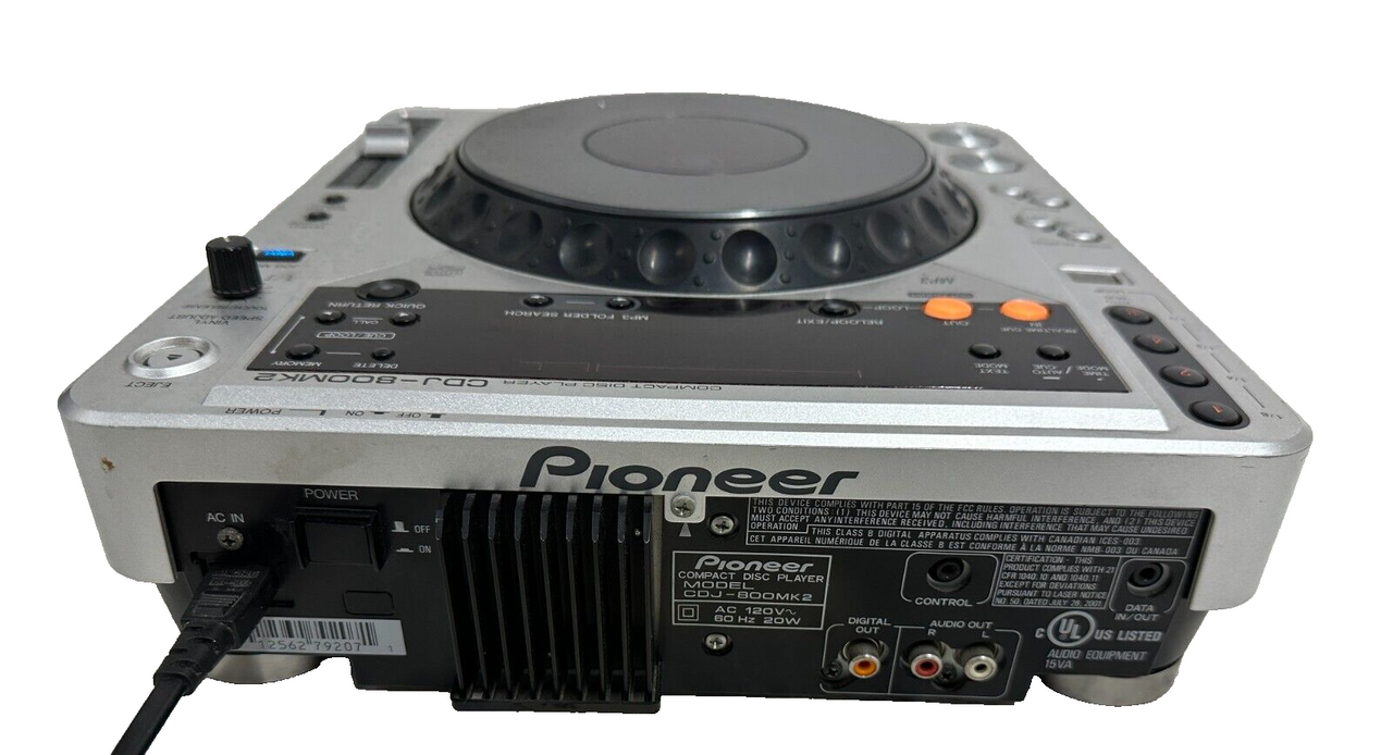 【純正通販】49YK●●Pioneer CDJ-800MK2 2点セット 中古 CDJ