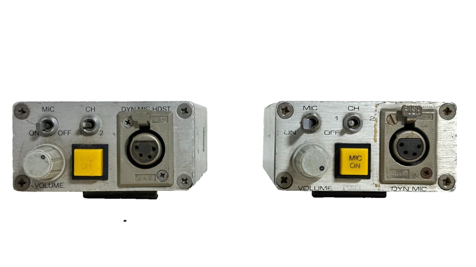 RTS BP300 2 CH TW Intercom Portable Belt Pack User Station -317-320 ...
