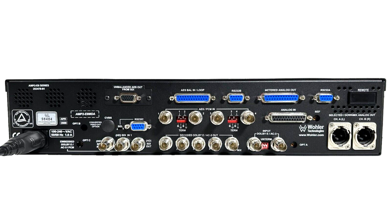 WOHLER TECHNOLOGIES VM-2A オートモニターパネル WOHLER TECHNOLOGIES VM-2A オートモニターパネル WOHLER