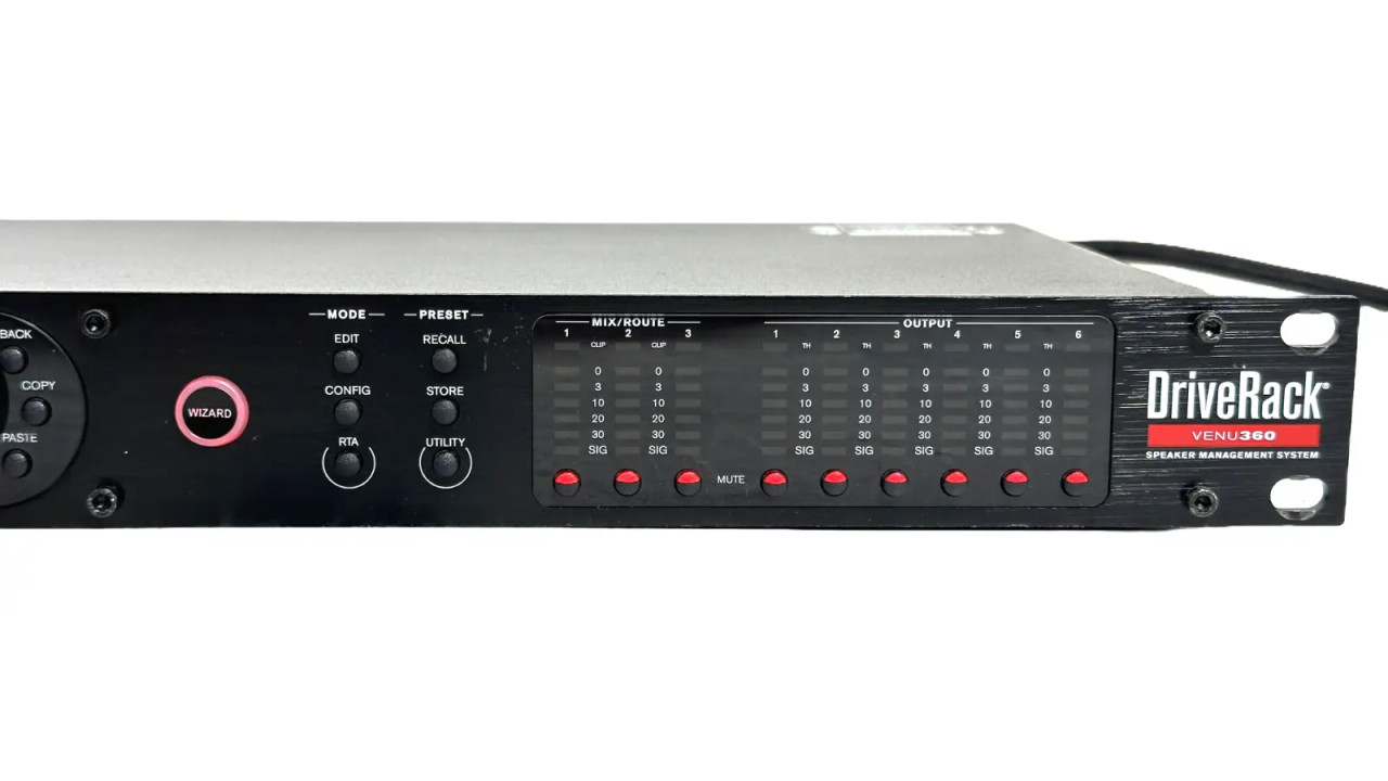 DBX DriveRack VENU360 Loudspeaker Management System (One) - True