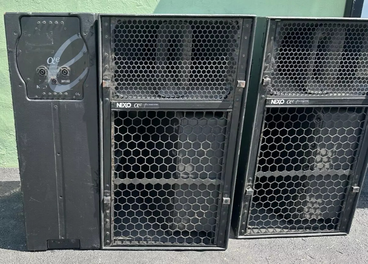 Nexo Alpha E-F Passive/Bi-Amp 3-Way Speakers -7131-7133 (ONE