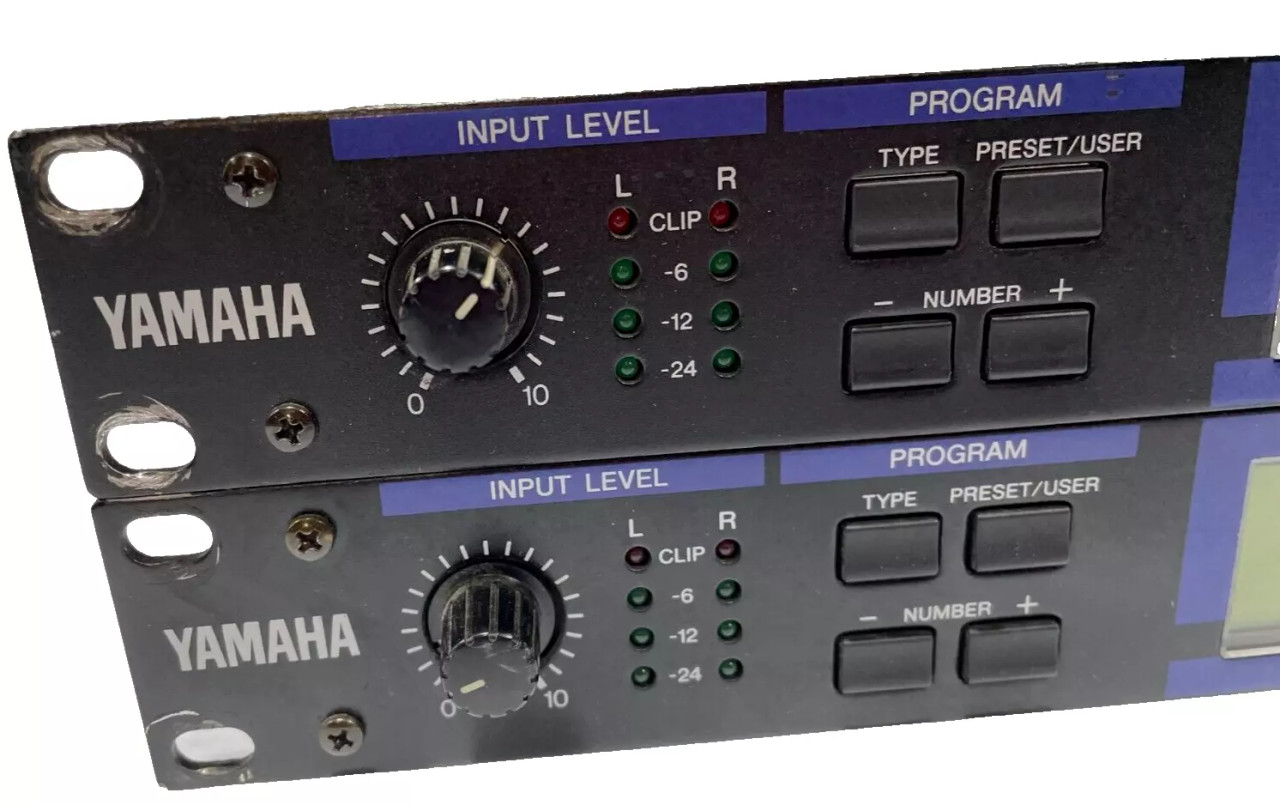 YAMAHA REV500 Digital Reverberator Reverb Processor -7164