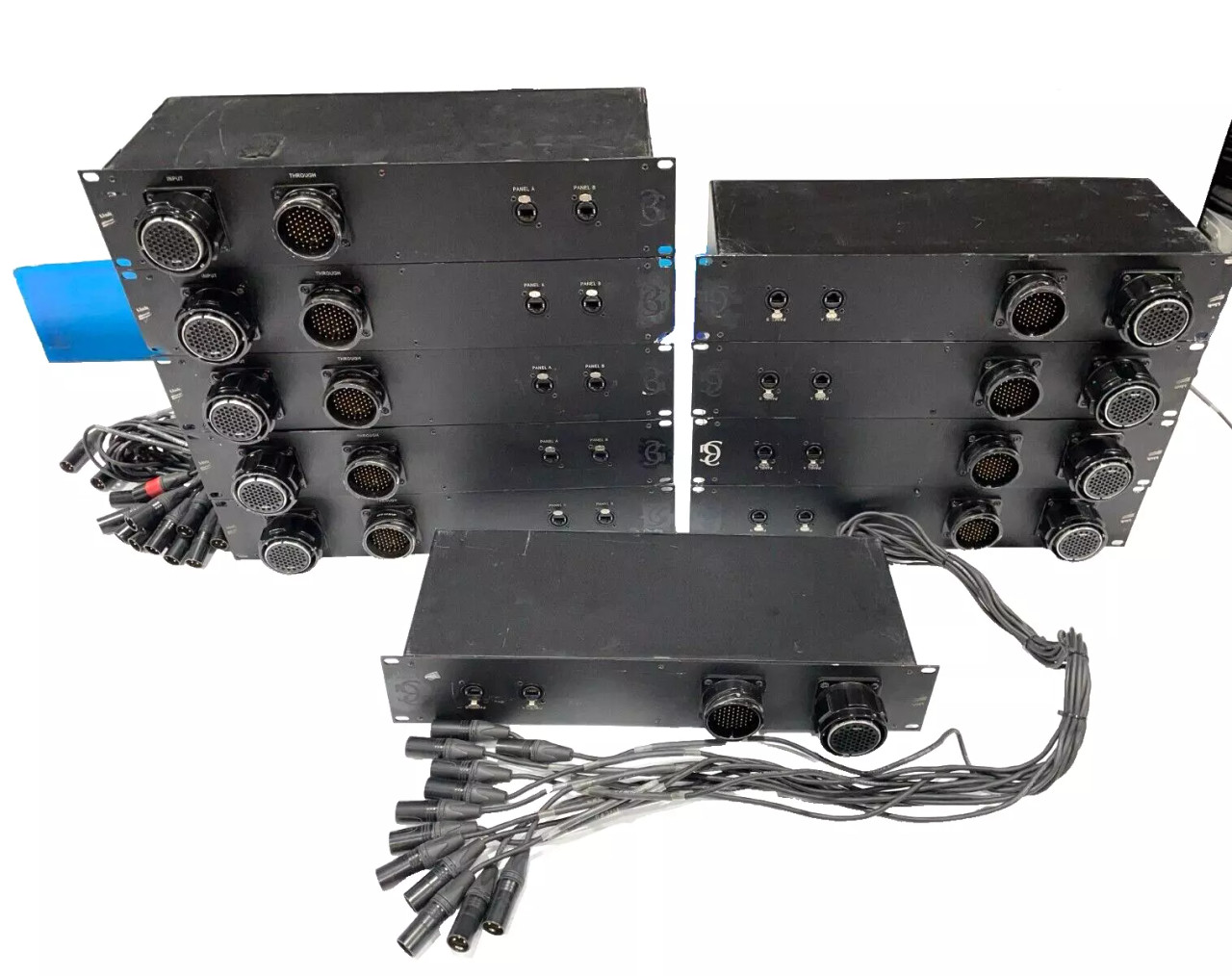 Link Custom Stage Box W/(2)RJ45,LK54 MP/FP Conn, (12)F DMX Output
