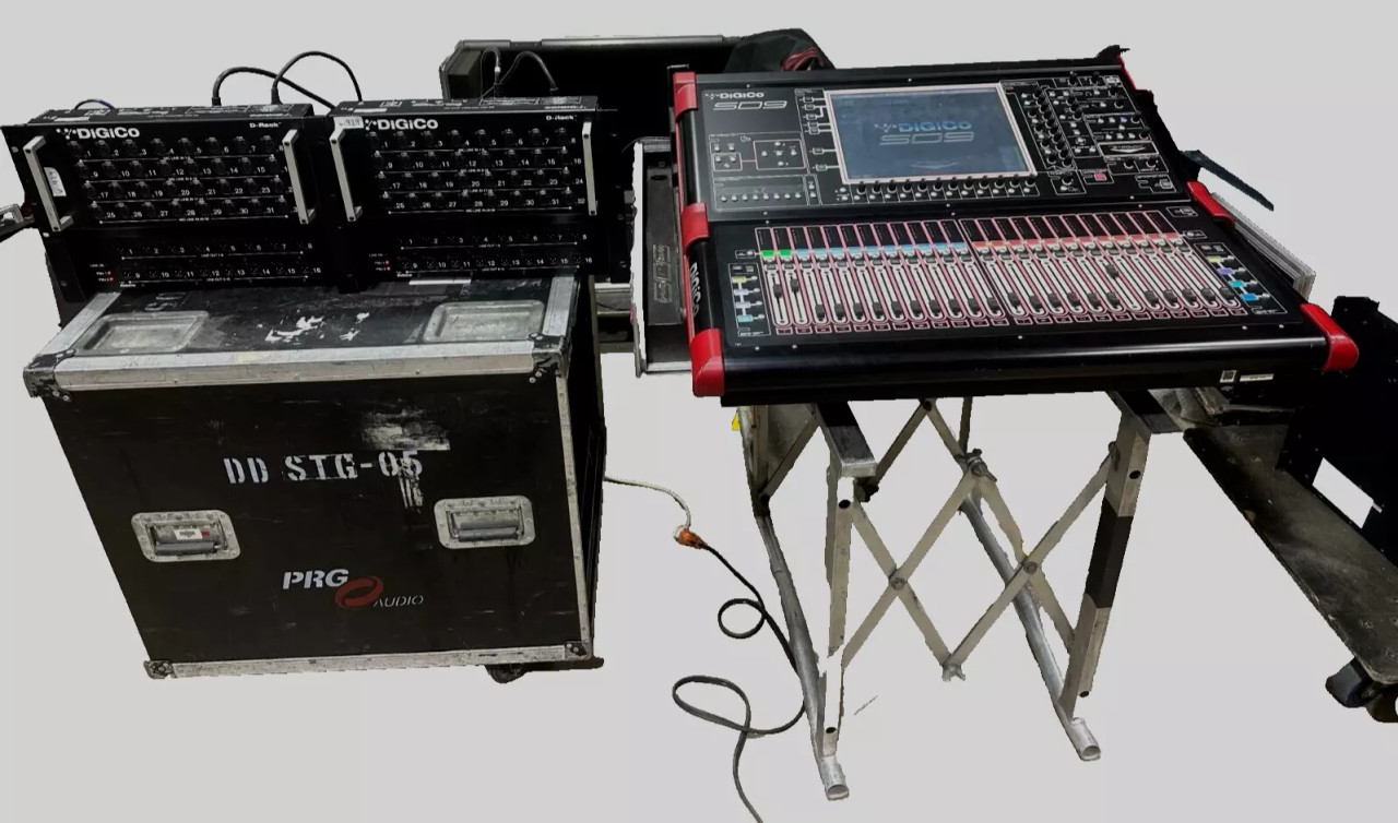 その他 digiboxd ProX XZF-DIG-SD9 D 2U Fits Digico SD9 w/ Detachable Mechanism, 2U