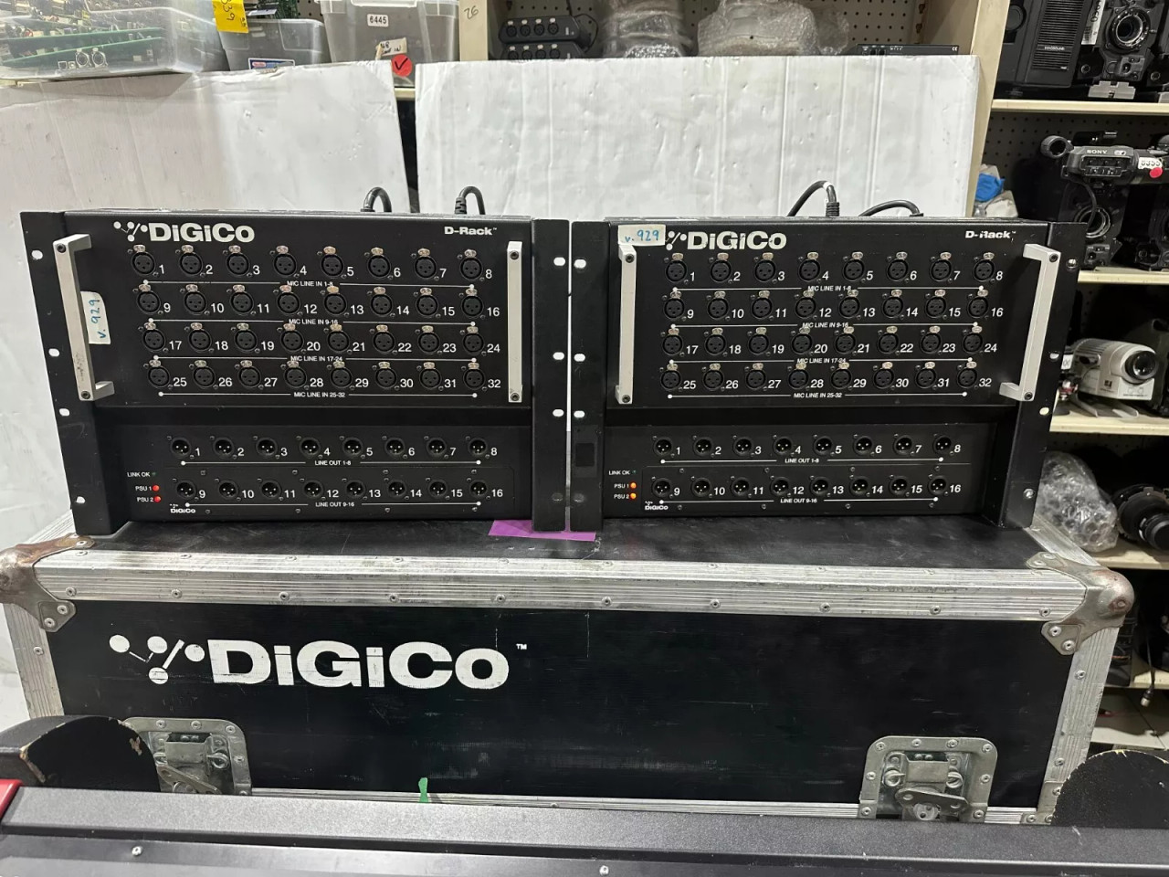 DIGICO SD9 DIGITAL MIXING CONSOLE W/DRack 64x32 (One) - True Heart