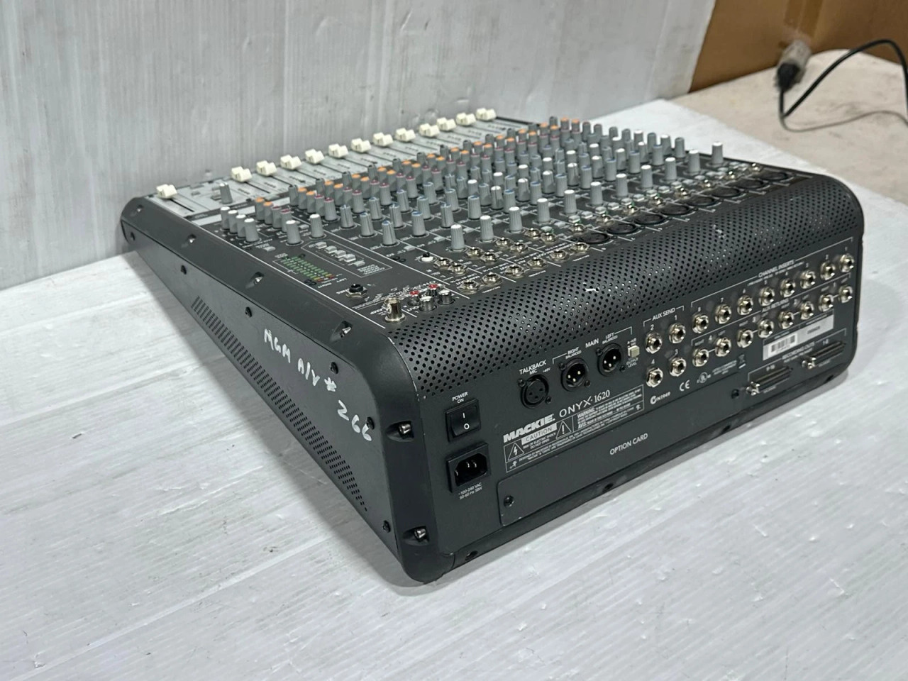 MACKIE ONYX 1620（ジャンク） Mackie Onyx 1620 16-Channel Analog Mixer | Reverb