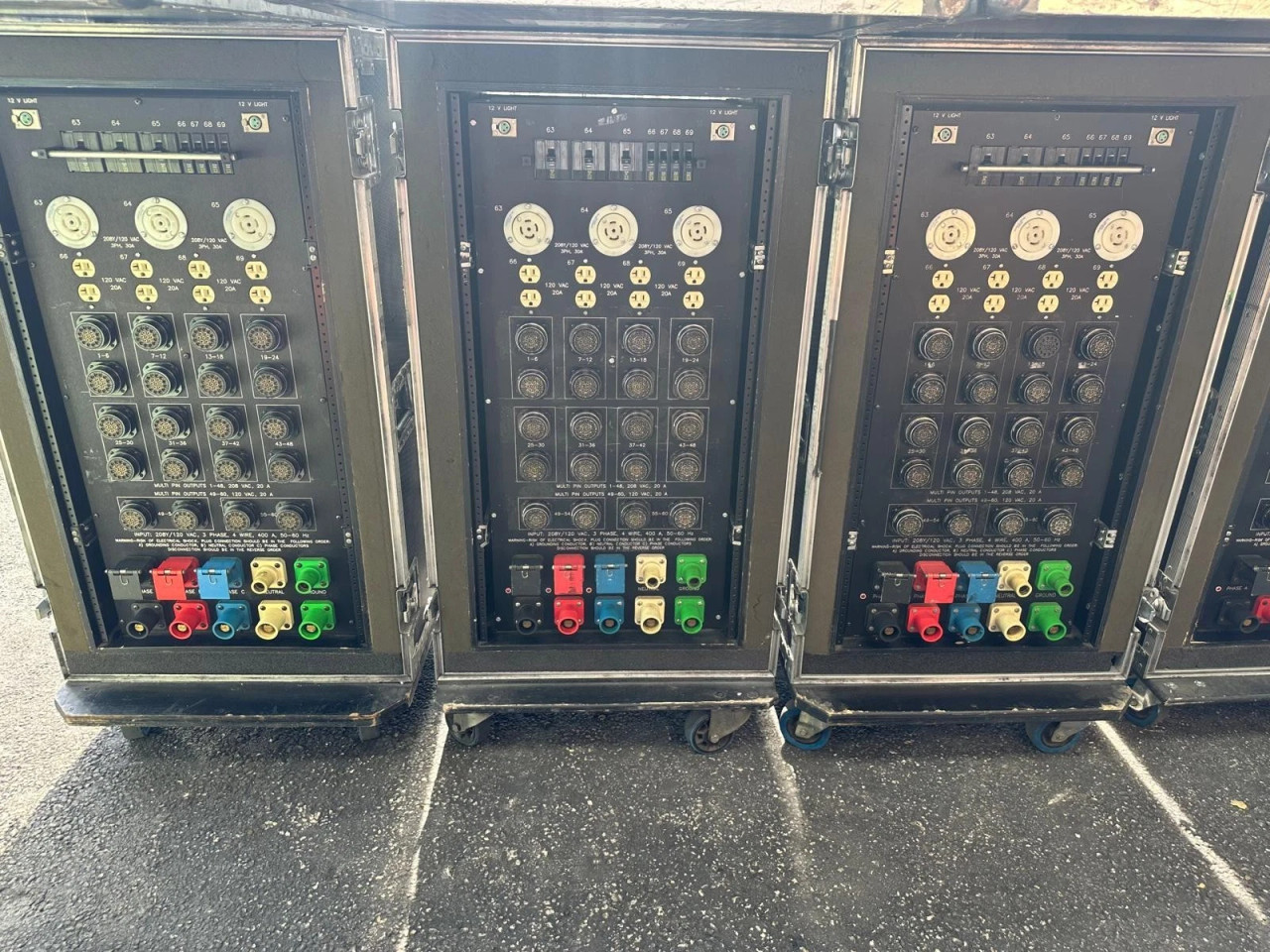 ACPD Power Distro 208V 20A - Distributore Di Potenza Rack 12 Uscite SOCA19/L6-20