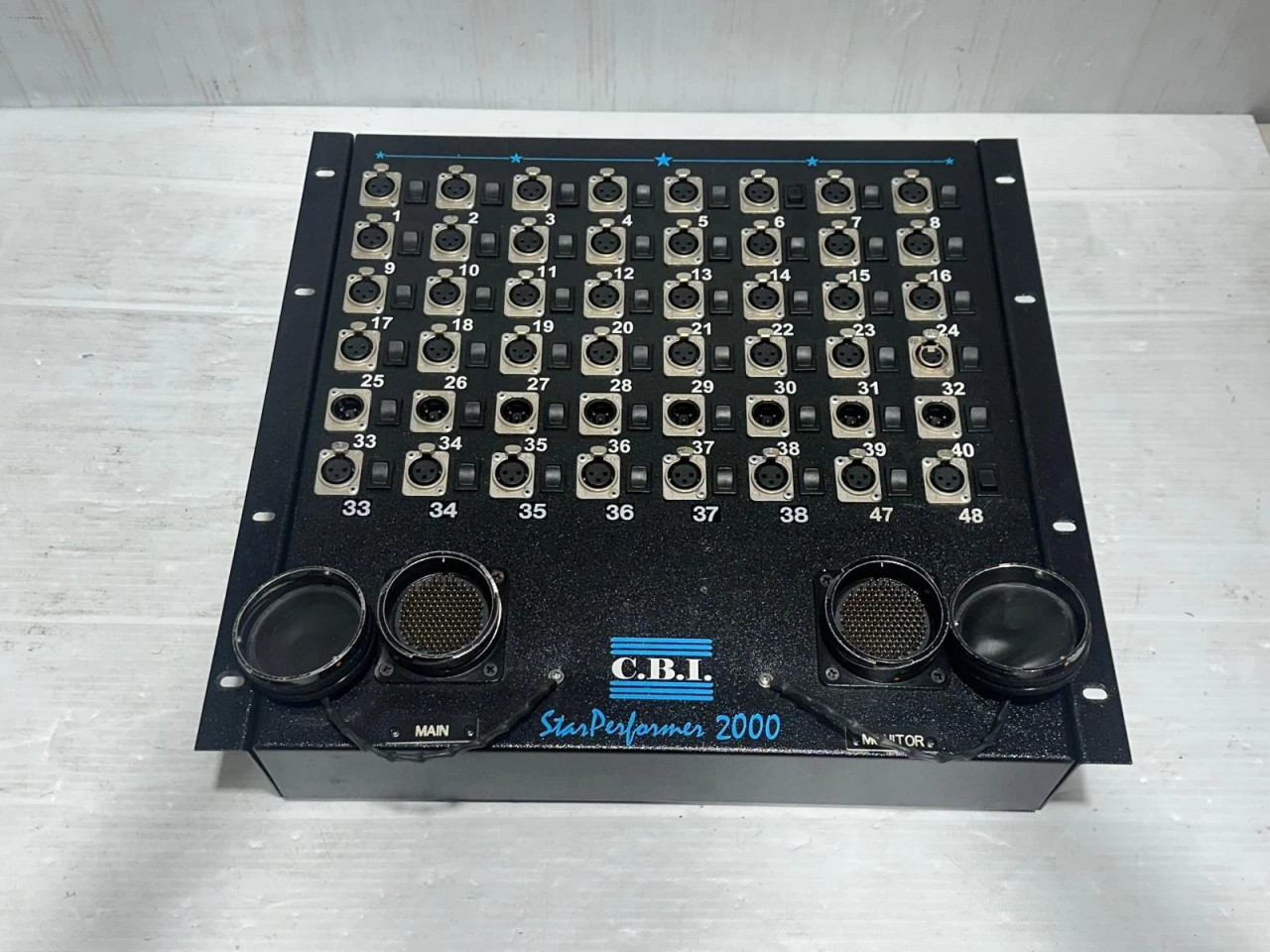 C.B.I Star Performer 2000 Multi-Pin Touring Systems 40in x 8 out