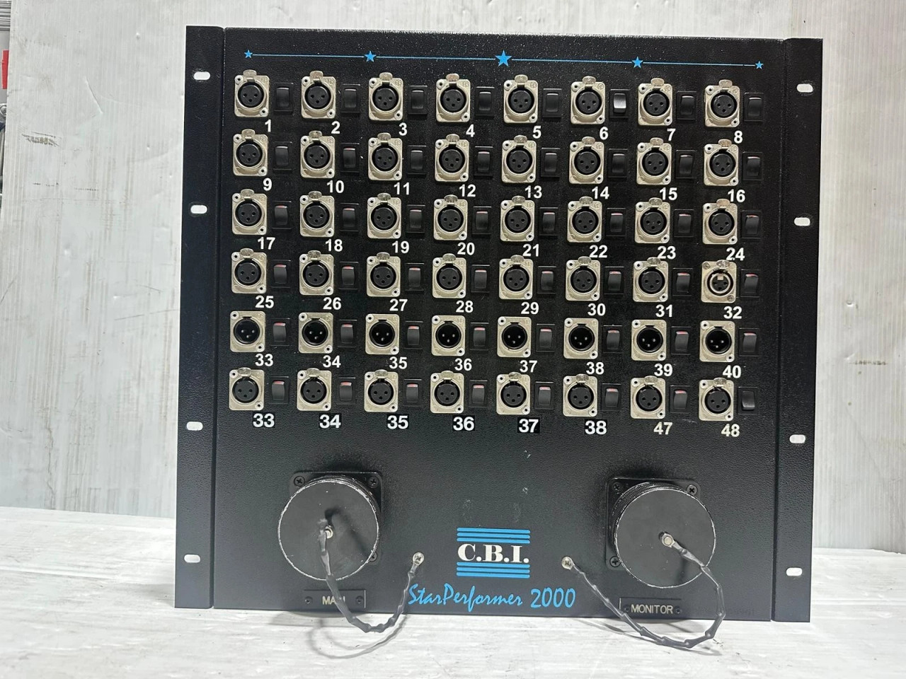 C.B.I Star Performer 2000 Multi-Pin Touring Systems 40in x 8 out