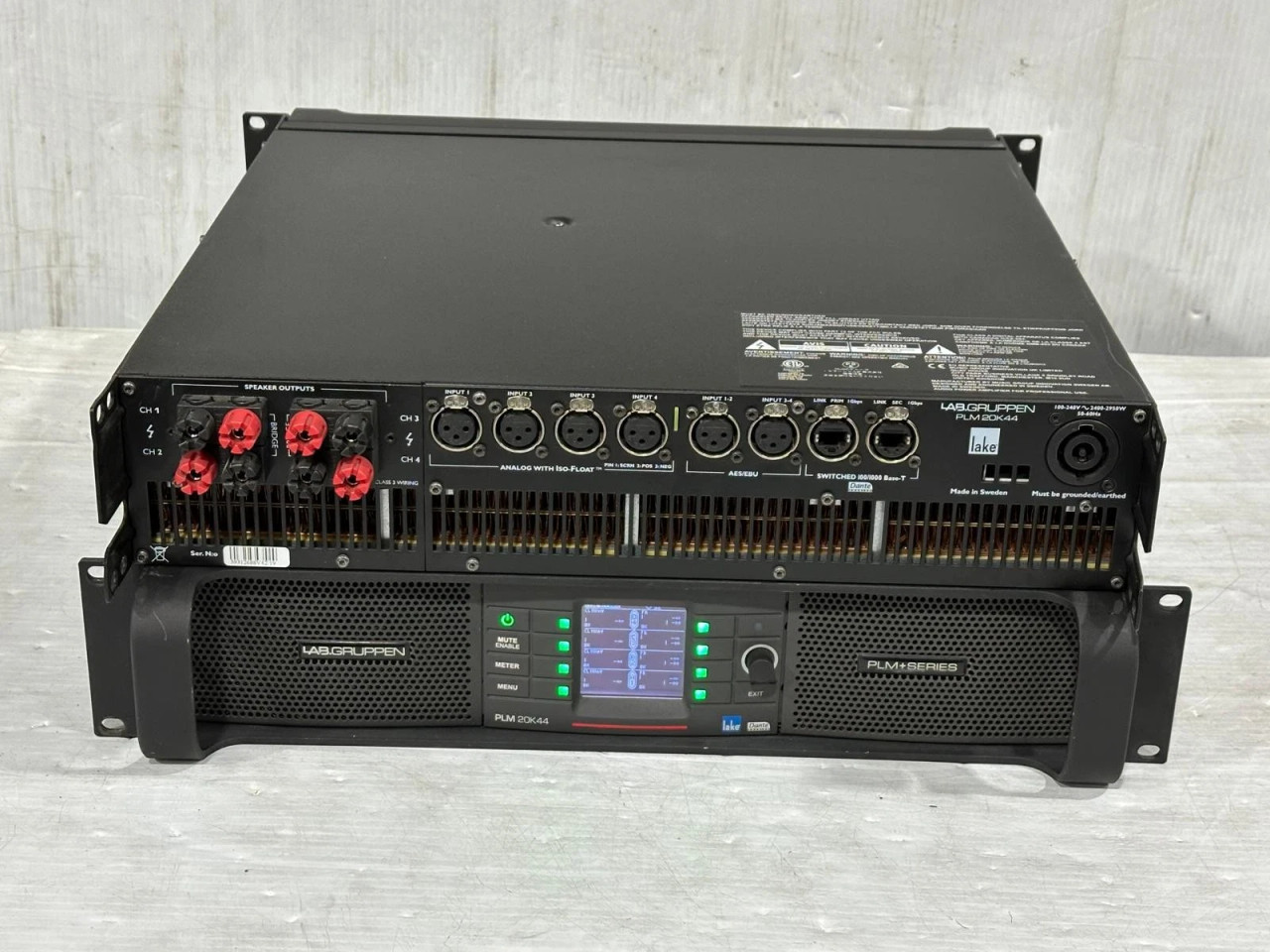 Lab Gruppen PLM20k44 Power Amplifier (Lot of 2) - True Heart Sound