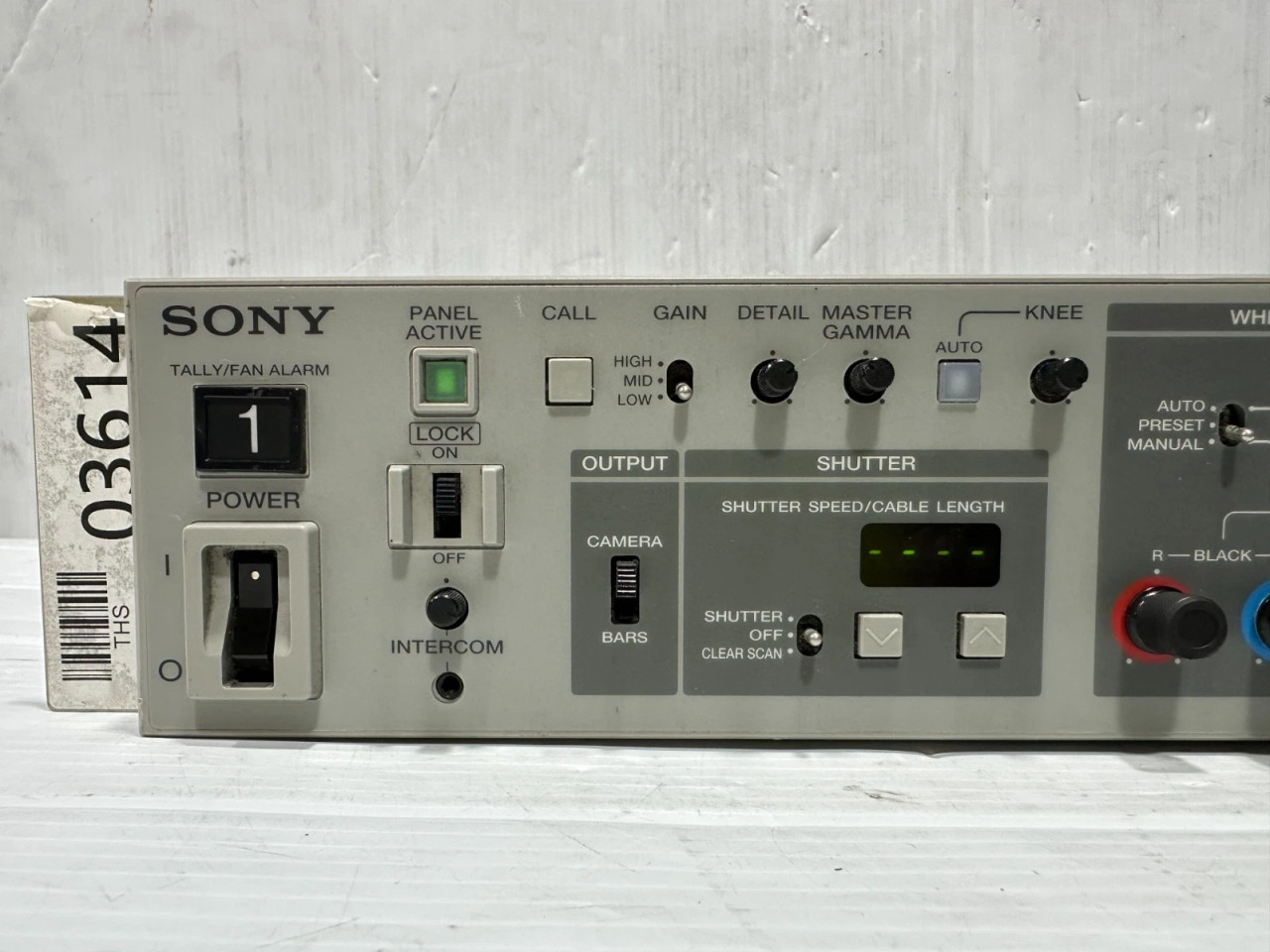 Sony CCU-D50 Camera Control Unit -2997 (One) - True Heart Sound