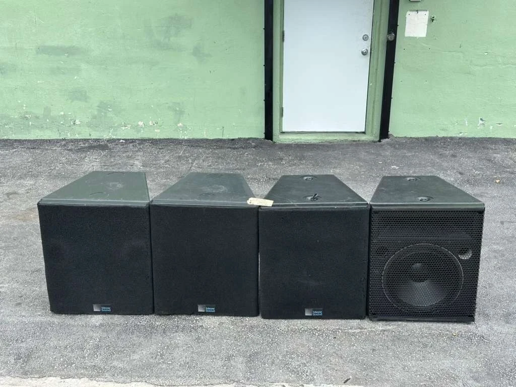 2) Meyer Sound MSL-2A Loudspeaker #7080-A - True Heart Sound