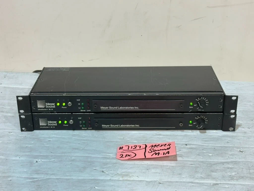 Meyer Sound UltraSeries M-1A Speaker Processor #7127 (ONE) - True