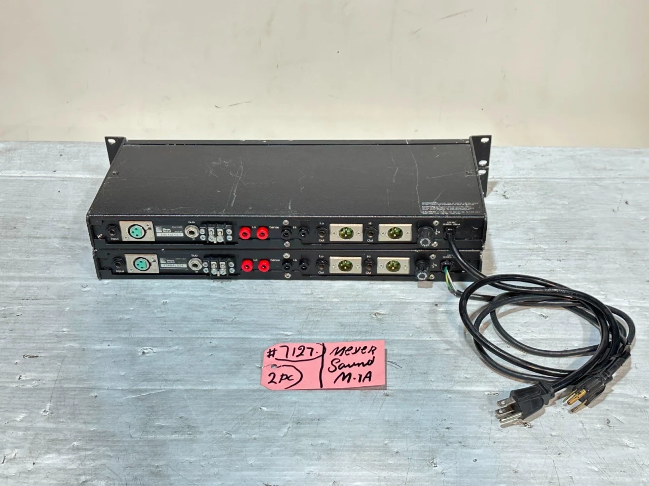 Meyer Sound UltraSeries M-1A Speaker Processor #7127 (ONE) - True