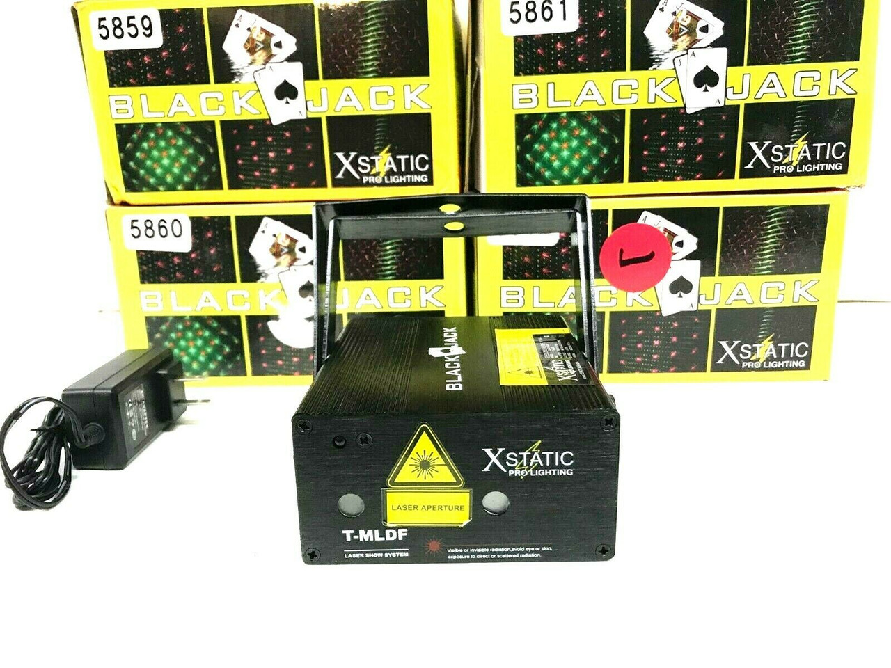 X-static T-MLDF Black Jack Lighting -5857 -5862 (One) - True Heart