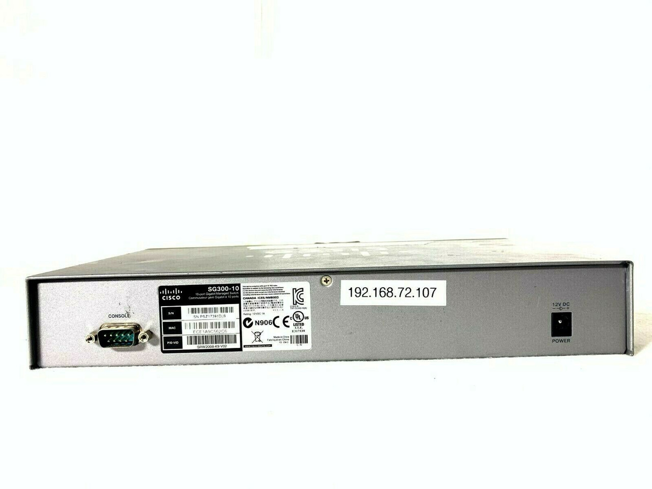 OPEN BOX  Cisco 10-Port Gigabit PoE Managed Switch