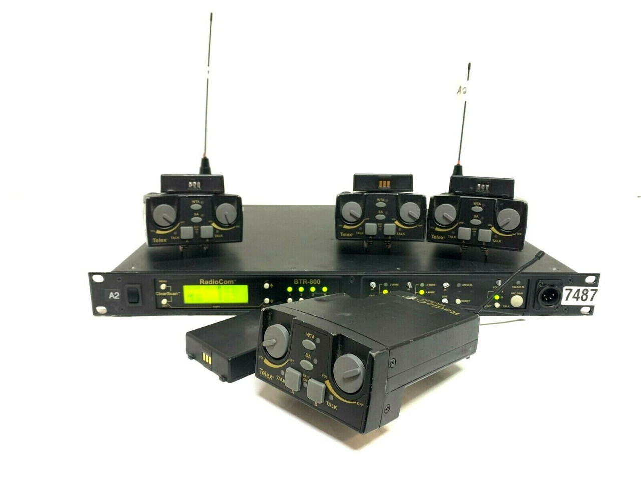 Telex/Radio Com A2 Band Wireless Intercom System BTR-800/TR-825 (One) -7487