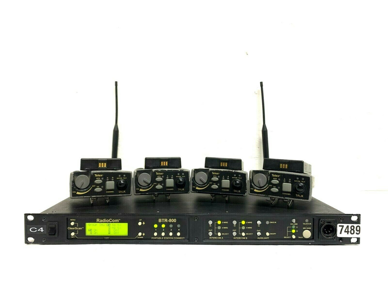 Telex/Radio Com Wireless Intercom System BTR-800/TR-825 C4 Band (One) -7489