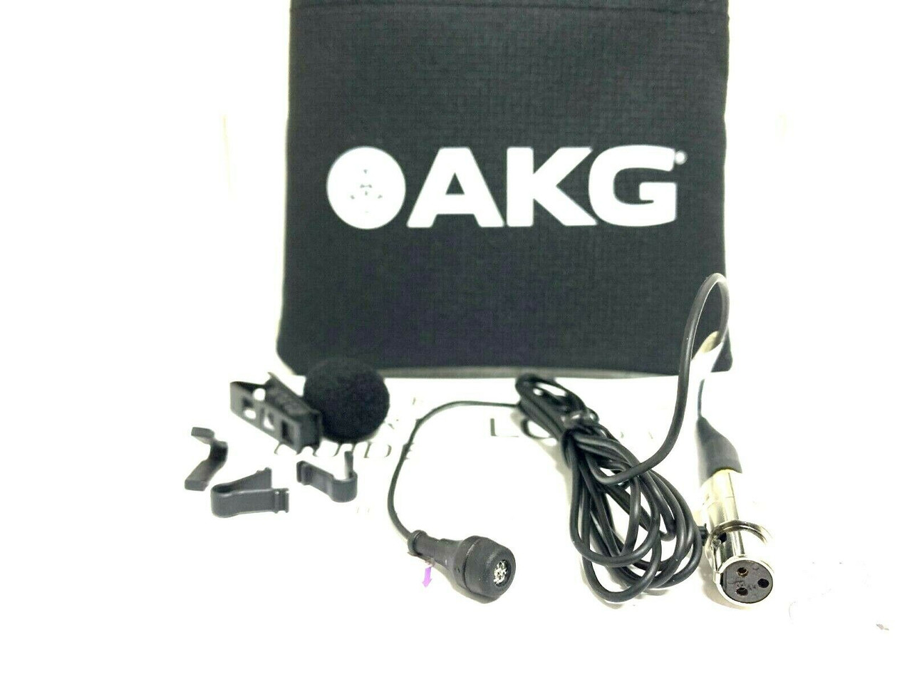 AKG LC617MD ラベリアマイク＆MPA VL XLRアダプタ 2セット LC617MD AKG Ref Cardioid Lavalier Mic (One) -7983 - True Heart Sound