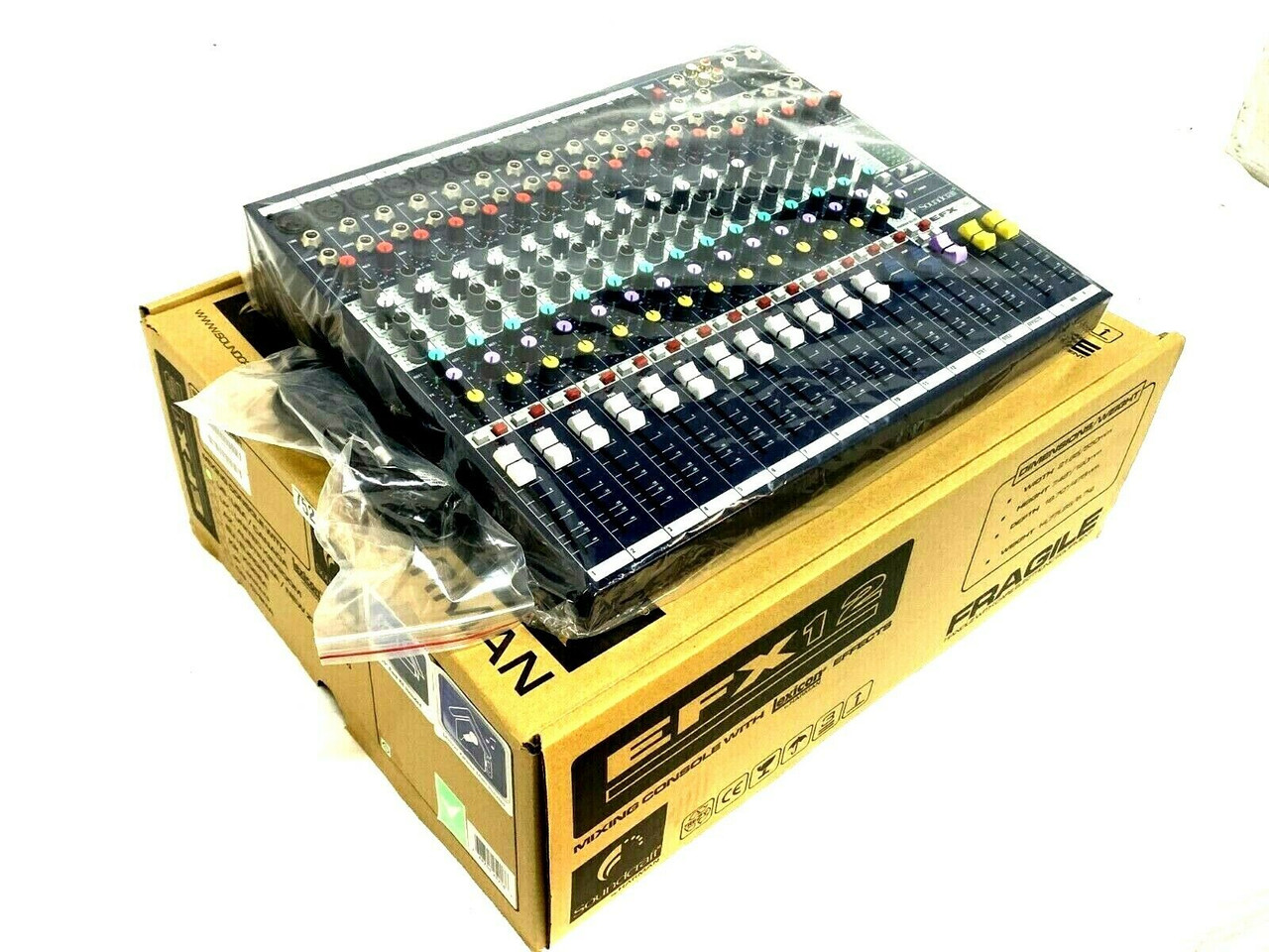 DJ機材 Soundcraft EFX12 Amazon.com: Soundcraft EFX12 High-Performance 12-Channel