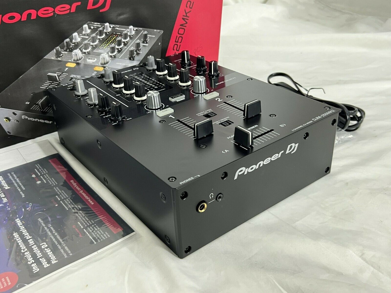 Pioneer 2CH DJM-250MK2 DJ Mixer With Independent Channel Filter