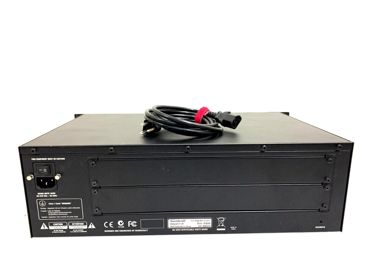 Soundcraft 5036290 Mini Stage Box .32 CAT 5 -02177 -02178 (One