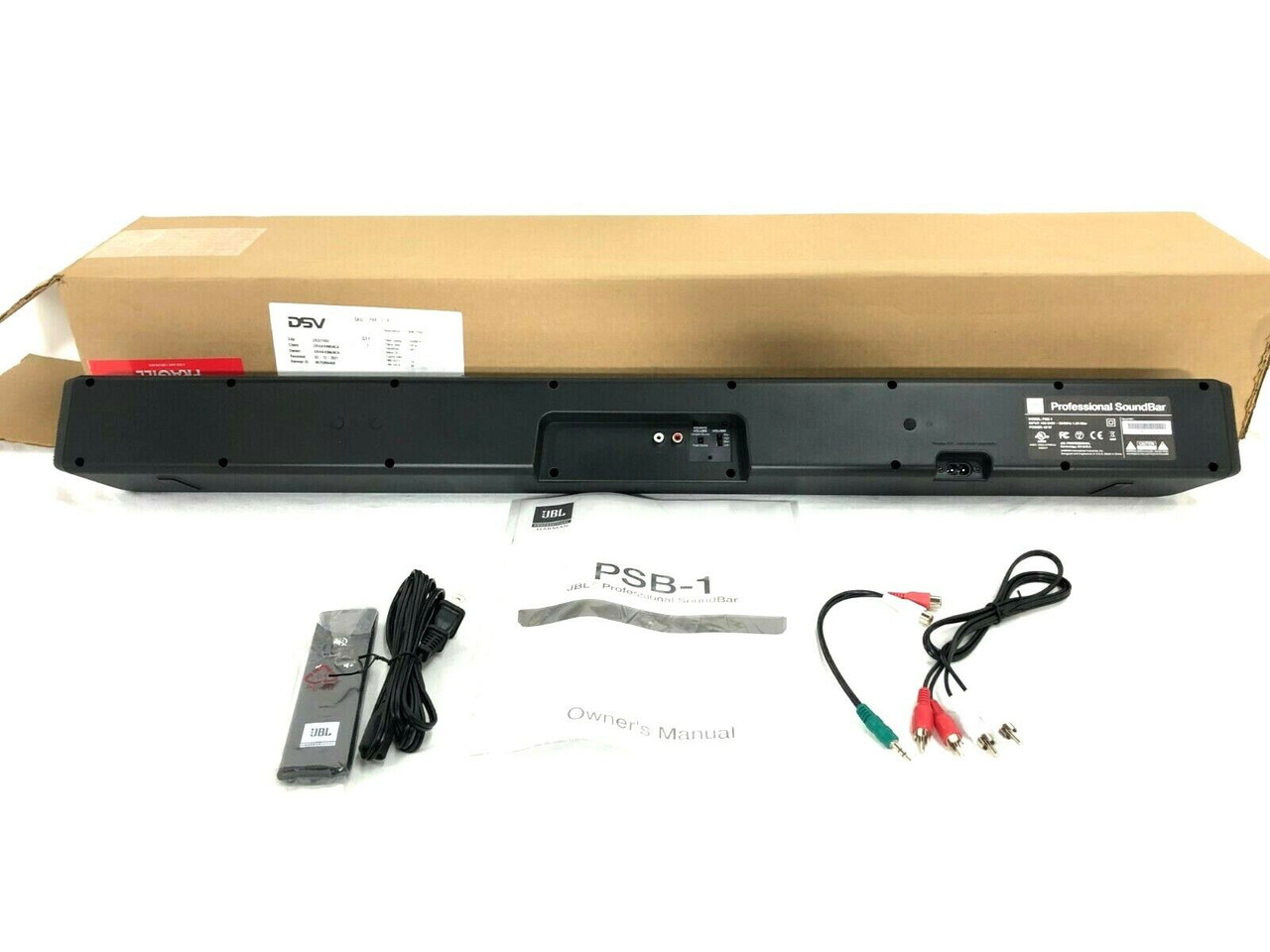 JBL PSB-1-B Professional Sound Bar -1918 (ONE)