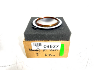 Mantas 3" 8ohm HF Diaphragm -03626 -03627 (One) Mantas 3" 8ohm HF Diaphragm -03626 -03627 (One)