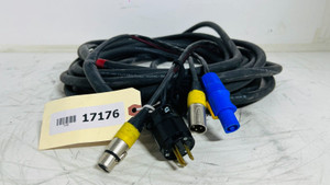 Power Con 50FT and Edison XLR Male to 3 Pin XLR Female Cable -17176 (One) Power Con 50FT and Edison XLR Male to 3 Pin XLR Female Cable -17176 (One)