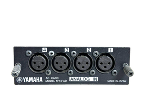 Yamaha MY4-AD 4 Ch Analog Input Card (One) Yamaha MY4-AD 4 Ch Analog Input Card (One)