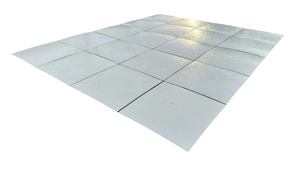 White 12x12 Malt White Tile For Grass/Dance Floor -5003 (LOT OF 129)