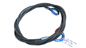 Unbranded 1/2" x 20Ft Wire Rope Cable -2118 (Lot of 2)