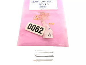 H3000 SEM01-L934YELL Yellow LED Diode #0062 (LOT OF 3) H3000 SEM01-L934YELL Yellow LED Diode #0062 (LOT OF 3)