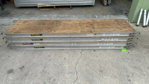 Biljax 0054-216 Aluminum Frame/Plywood Deck WalkBoard 11105 (LOT OF 4)