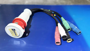 Unbranded 230/400V Connector To 5 Camlock Connector Power Cable #442 (One) Unbranded 230/400V Connector To 5 Camlock Connector Power Cable #442 (One)
