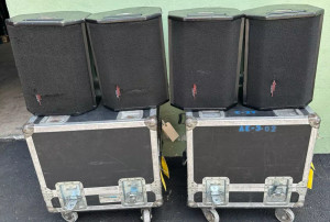Apogee Sound AE-3MS2 Monitor Passive Speaker W/Case -7038 (Pair) Apogee Sound AE-3MS2 Monitor Passive Speaker W/Case -7038 (Pair)