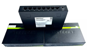 TRENDNET TEG-S80g 8-port Gigabit Network Switch (LOT OF 3) TRENDNET TEG-S80g 8-port Gigabit Network Switch (LOT OF 3)