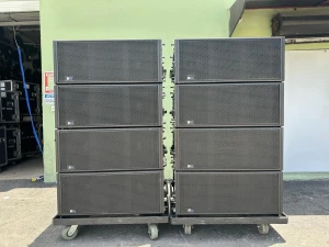 (8) Meyer Sound LYON-W Line Array Loudspeakers W/ Cart