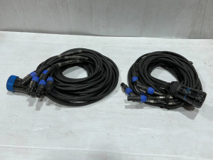 Socapex breakout to 6 NL4 Connectors -8098 (One) Socapex breakout to 6 NL4 Connectors -8098 (One)