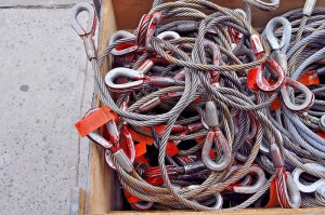 WIRE SLING ROPE CABLE 1/2" x 5FT 5000 VERTICAL 3800 CHOKER 10,200 BASKET (ONE) WIRE SLING ROPE CABLE 1/2" x 5FT 5000 VERTICAL 3800 CHOKER 10,200 BASKET (ONE)