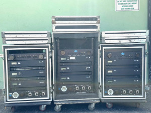 D&B Audiotechnik D12 Power Amp Rack Package W/3 D12, Distro, Cables -515/16/17