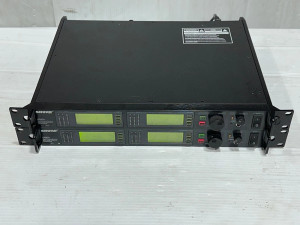 Shure UR4D+ Dual H4 Freq 518-578MHz Wireless Receiver -2890 (One) Shure UR4D+ Dual H4 Freq 518-578MHz Wireless Receiver -2890 (One)